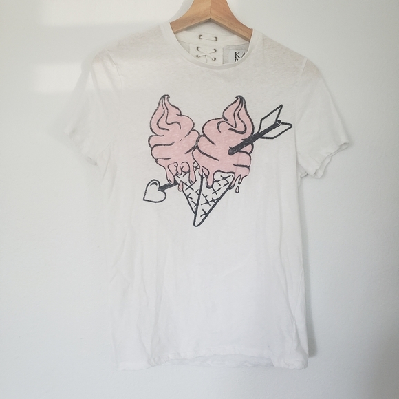 ZOE KARSSEN ice cream loose fit tee - Picture 13 of 14